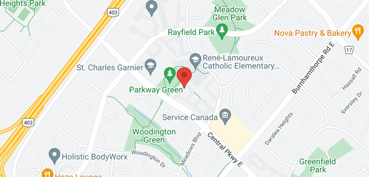 map of 15 -  333 Meadows Boulevard